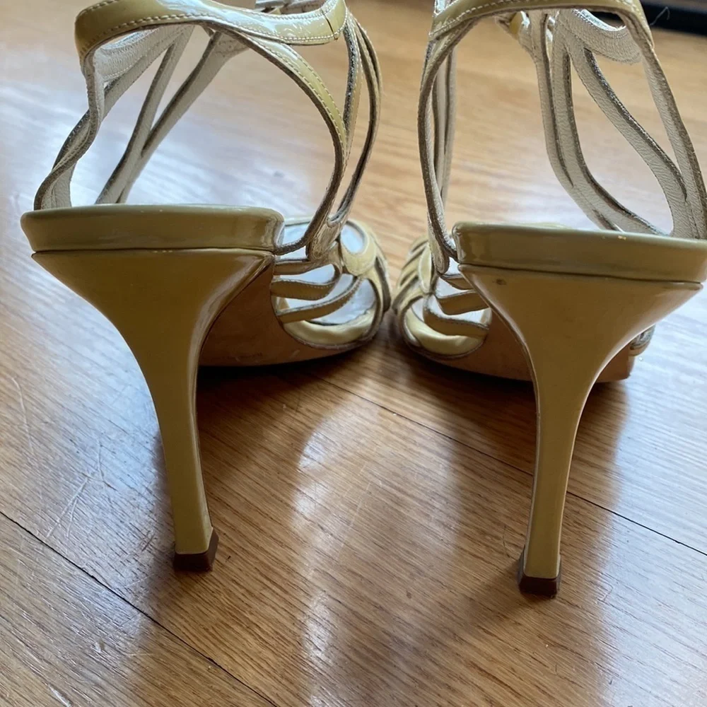 Manolo Blahnik Strappy Heels in Size 36.5 - Classic and Elegant